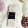 Marshmallow and White Peach Snapbar