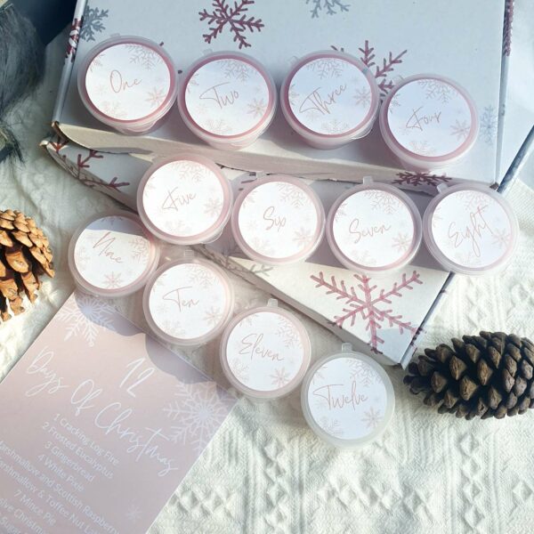 12 Days of Christmas Wax Advent Boxes